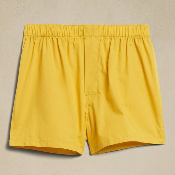 Banana Republic Other - Banana Republic Solid Poplin Organic Cotton Boxers